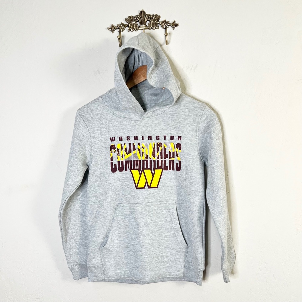 Washington Commanders NFL Outerstuff Hoodie Youth Size Medium Grey New NWT